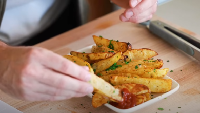 Quick and Crispy Air Fryer Potato Wedges